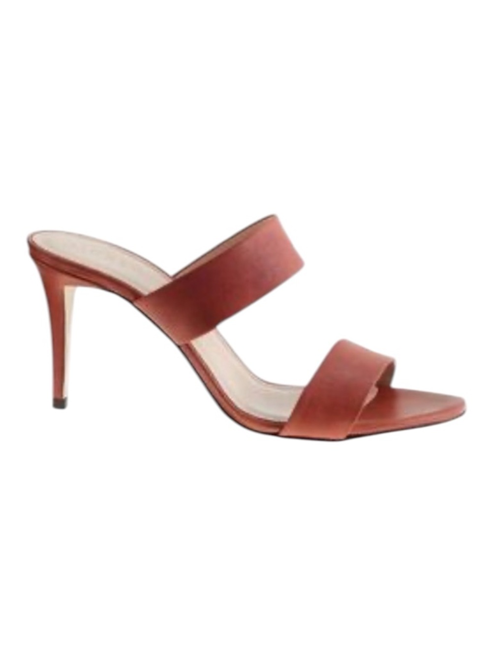 J. Crew Terracotta Double-Strap Heeled Sandals